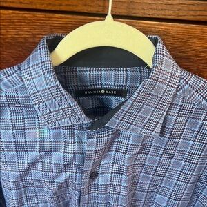 Men's Blue Checkered Shirt